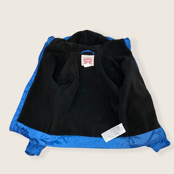Levi's Warm Blue Lined Hooded Jacket Kids Size 3-4 yo - Picture 7 of 7